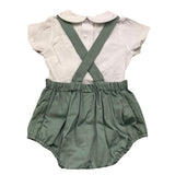 PAZ RODRIGUEZ completo 2 pezzi camicia-pagliaccetto Verde per Neonato 02149140 VERDE PAZ RODRIGUEZ 