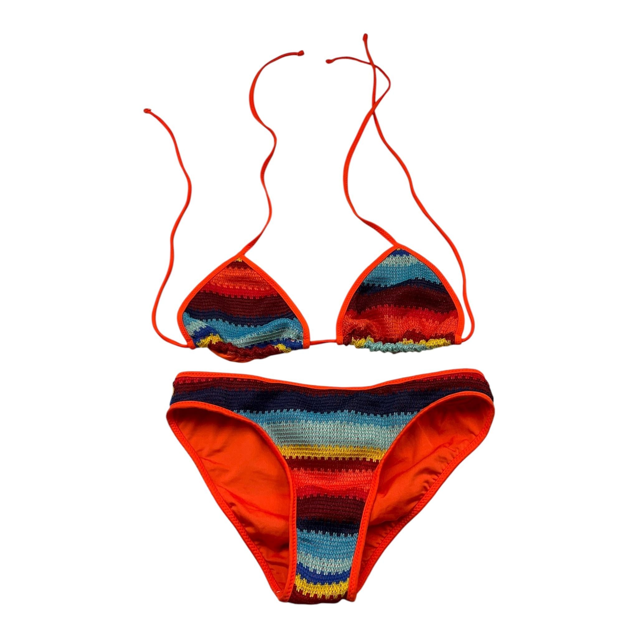 Mefui Costume 2 Pezzi Triangolo-Slip Multicolor per Bambina MJ230400U MULTICOLOR MEFUI 