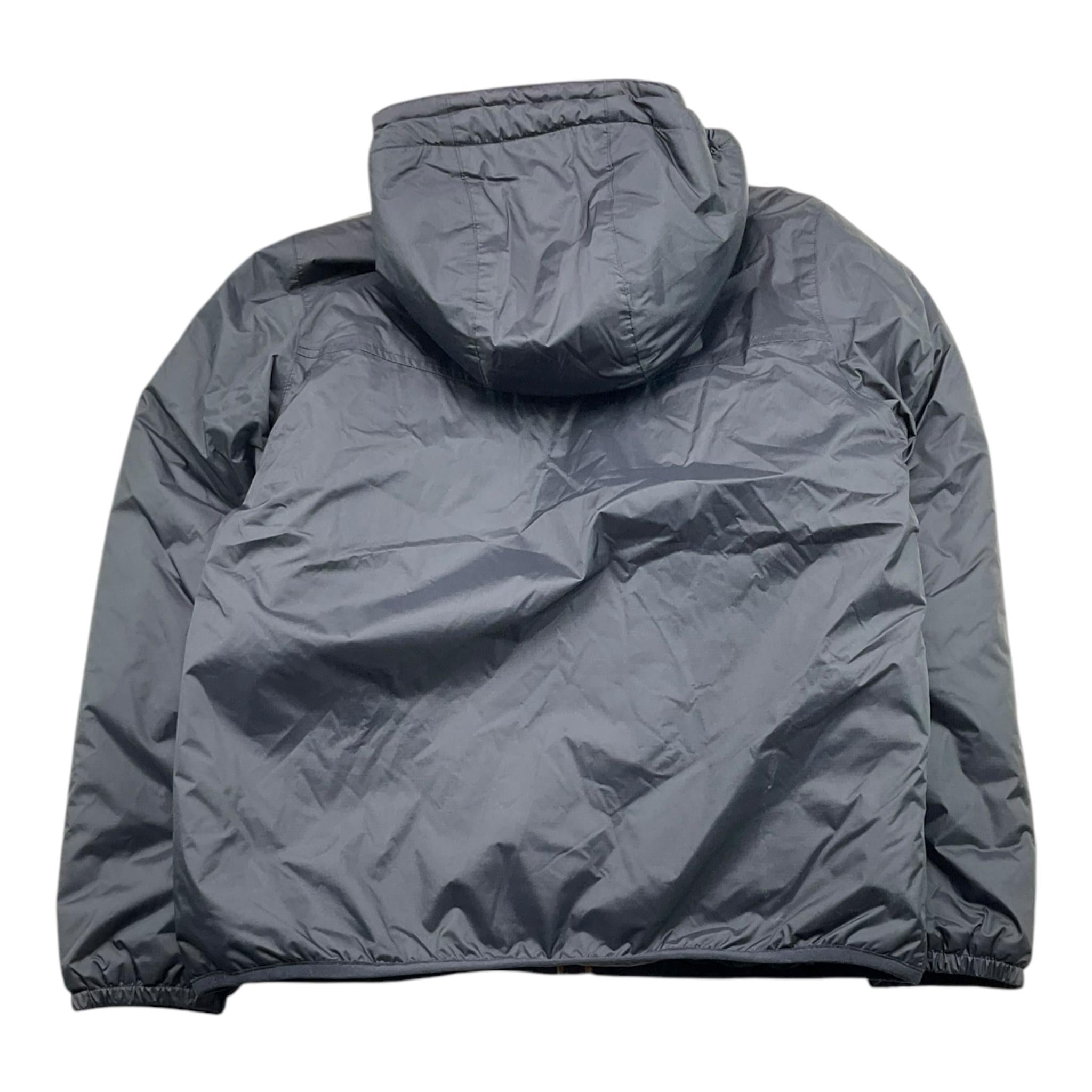 K-WAY giubbino tinta unita con cappuccio Nero per Bambino K6115FWX NERO K-WAY 
