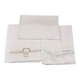 LE BEBE' set 3 pezzi lenzuola tinta unita cn ricami Bianco per Neonata LBG5959 BIANCO LE BEBE' 