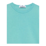 Stone Island Felpa Chiusa Girocollo Tinta Unita per Neonato K1S166100011 AZZURRO STONE ISLAND 