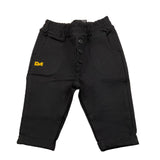 DANIELE ALESSANDRINI pantalone tinta unita con elastico in vita Nero per Bambino 1291P00049 NERO DANIELE ALESSANDRINI 