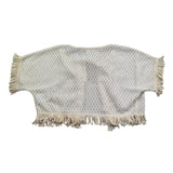 Please Coprispalle Tinta Unita con Trafori per Bambina MG01230G72 PANNA PLEASE 