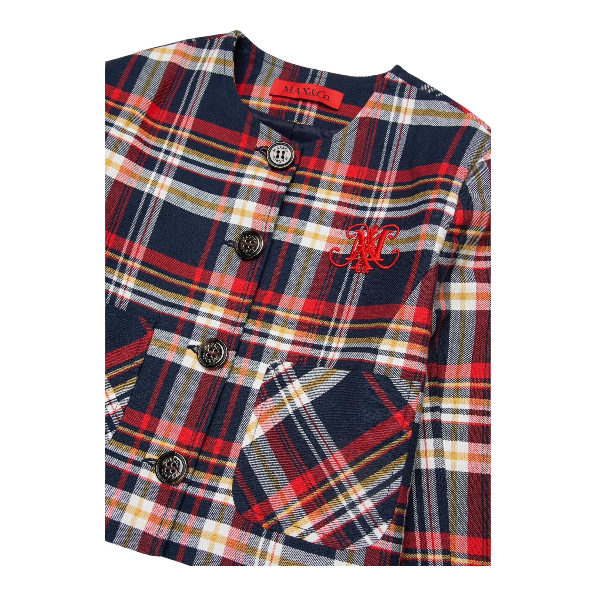 MAX&Co. giacca stampa fantasia con bottoni Multicolor per Bambina MX0084 MULTICOLOR MAX&Co. 