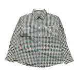 PAOLO PECORA camicia tinta unita con fantasia  Bianco/verde per Bambino PP4102 BIANCO/VERDE PAOLO PECORA 