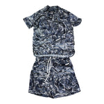 Just Cavalli Completo 2 Pezzi Camicia-Bermuda per Bambino JBP26168CE BLU JUST CAVALLI 