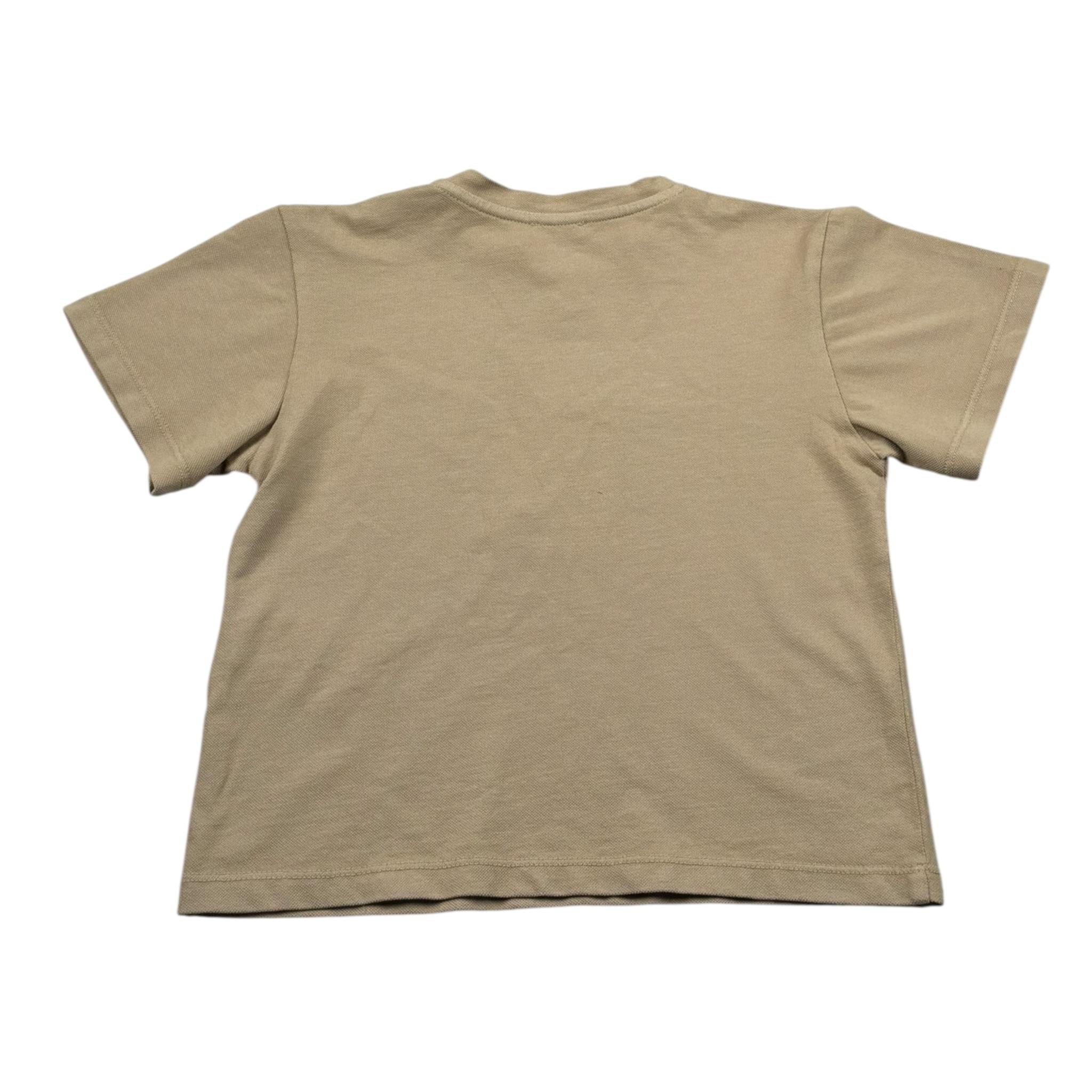 M+E' T-Shirt Girocollo Tinta Unita per Bambino UEM0479 BEIGE M+E' 