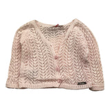 Cnd Cardigan Tintau Nita With Pink Openwork For Baby Girl