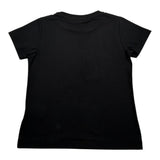 Hinnominate T-Shirt Girocollo Tinta Unita con Stampa per Bambina 3642M00032 NERO HINNOMINATE 