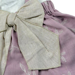 La Stupenderia Completo 2 Pezzi Body-Salopette Bicolore per Neonata TBCT544 BIANCO/ROSA LA STUPENDERIA 