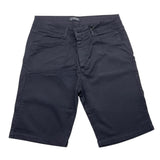 Jeckerson Bermuda Solid Color With Adjustable Waistband Blue For Boys