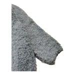 I'M BRIAN maglia tinta unita girocollo in teddy Blu per Bambino MA3013J BLU I'M BRIAN 