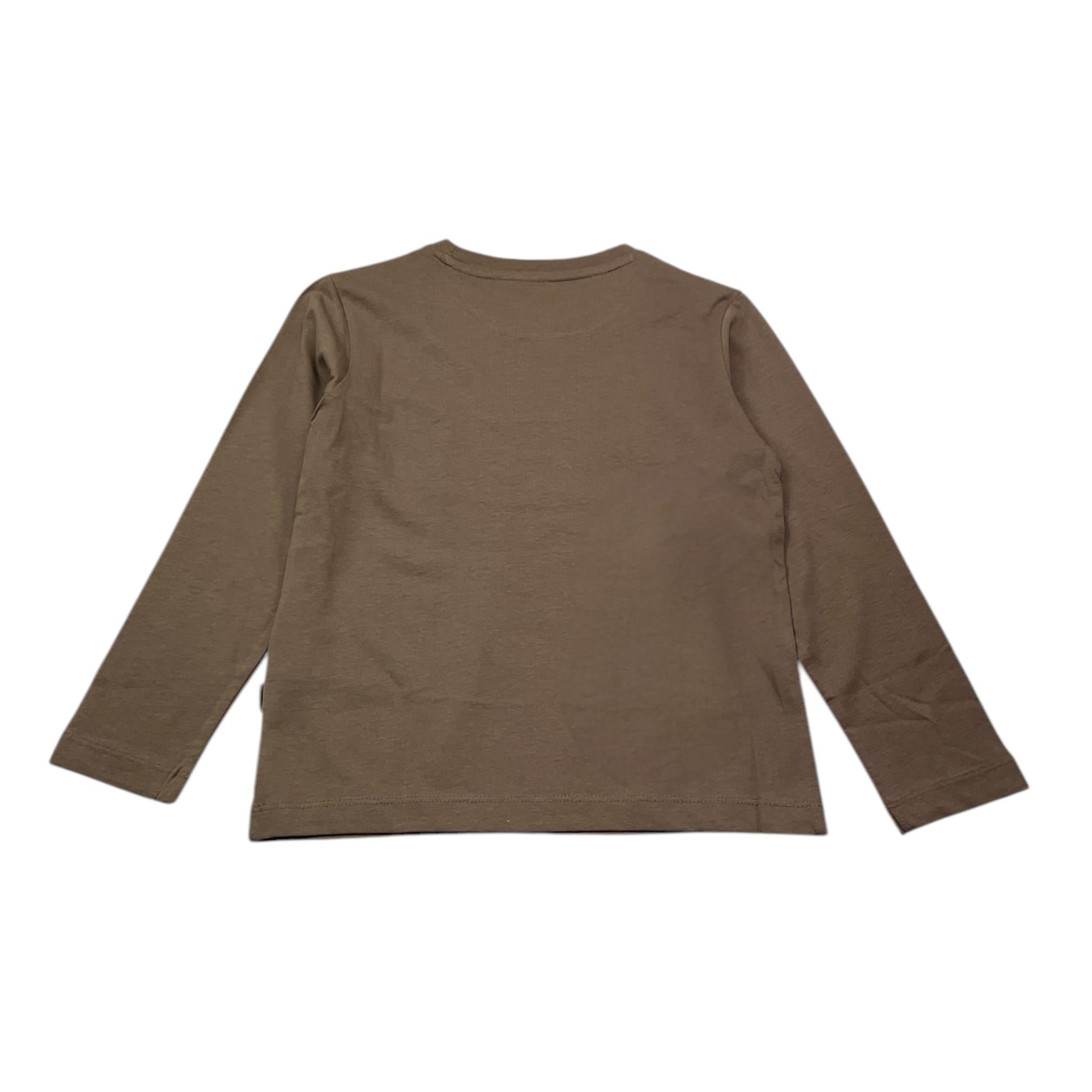 DAN JOHN shirt girocollo tinta unita con stampa Tortora per Bambino TSD5306J TORTORA DAN JOHN 