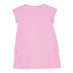 Liu Jo Abito Mezza Manica Tinta Unita con Logo per Neonata KA5017N ROSA LIU JO 
