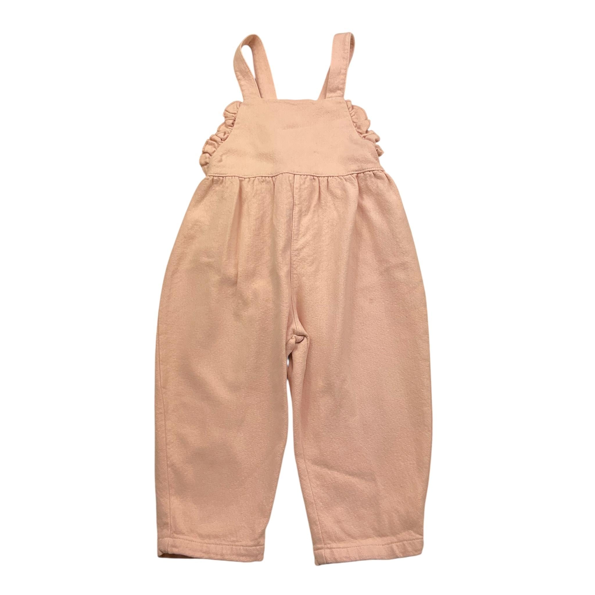 PLAY UP salopette tinta unita con rouches Rosa per Neonata PA022AP11502 ROSA PLAY UP 
