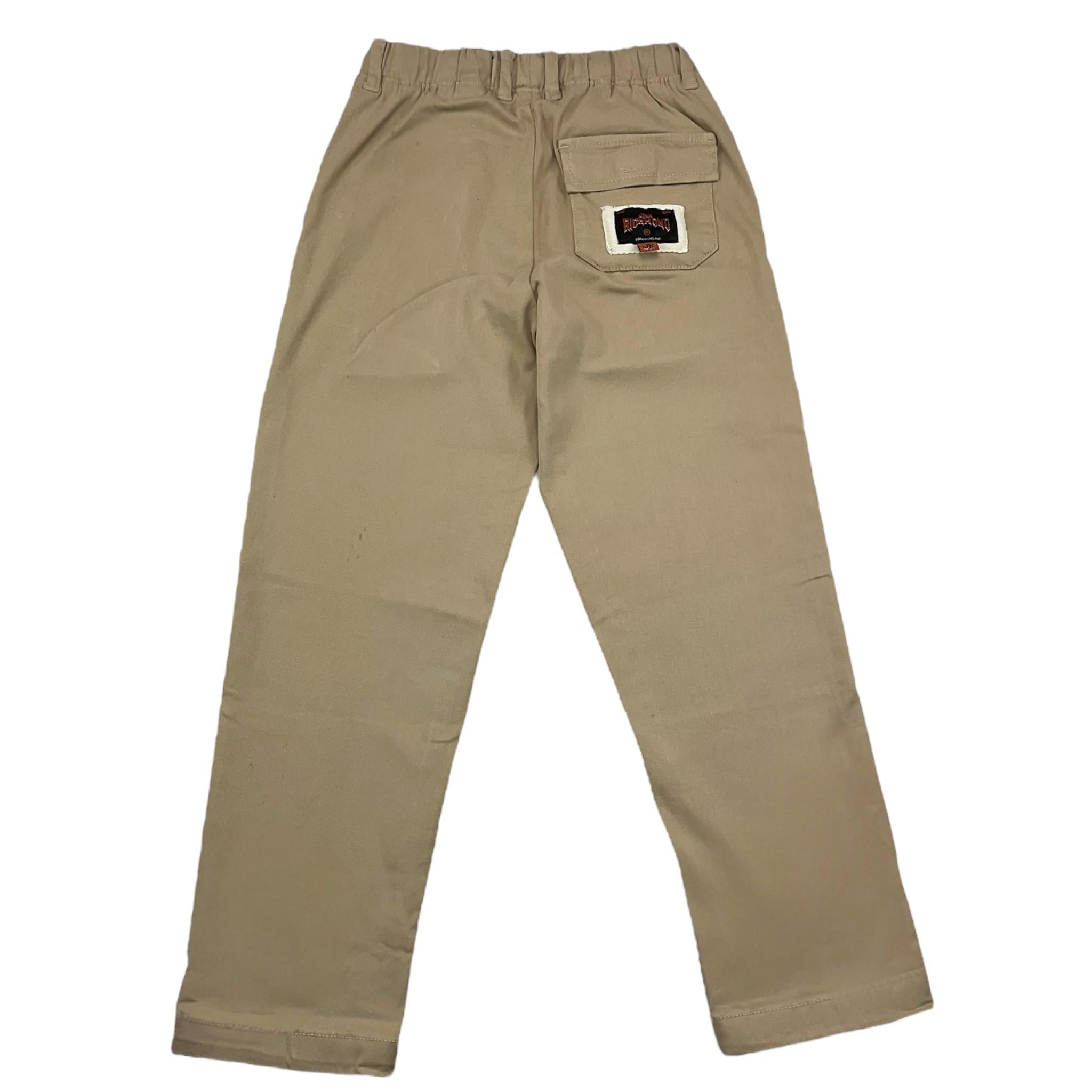 JOHN RICHMOND pantalone tinta unita con elastico in vita Beige per Bambino RBA24076PA BEIGE JOHN RICHMOND 