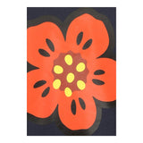 KENZO felpa chiusa con cappuccio tinta unita con fiore Blu per Bambina K25837 BLU KENZO 