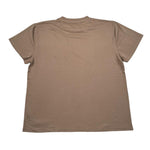 Dusty Color T-Shirt Girocollo Tinta Unita  per Bambino DUXS5028TS MARRONE DUSTY COLOR 