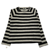 CANADA HOUSE shirt girocollo fantasia a righe Nero per Bambina 24488051 NERO CANADA HOUSE 