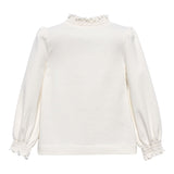 ABEL & LULA shirt tinta unita mezzo collo Bianco per Bambina 5672XX BIANCO ABEL & LULA 