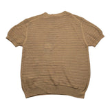 Paolo Pecora T-Shirt Girocollo In Maglia per Bambino PP3981X CAMMELLO PAOLO PECORA 