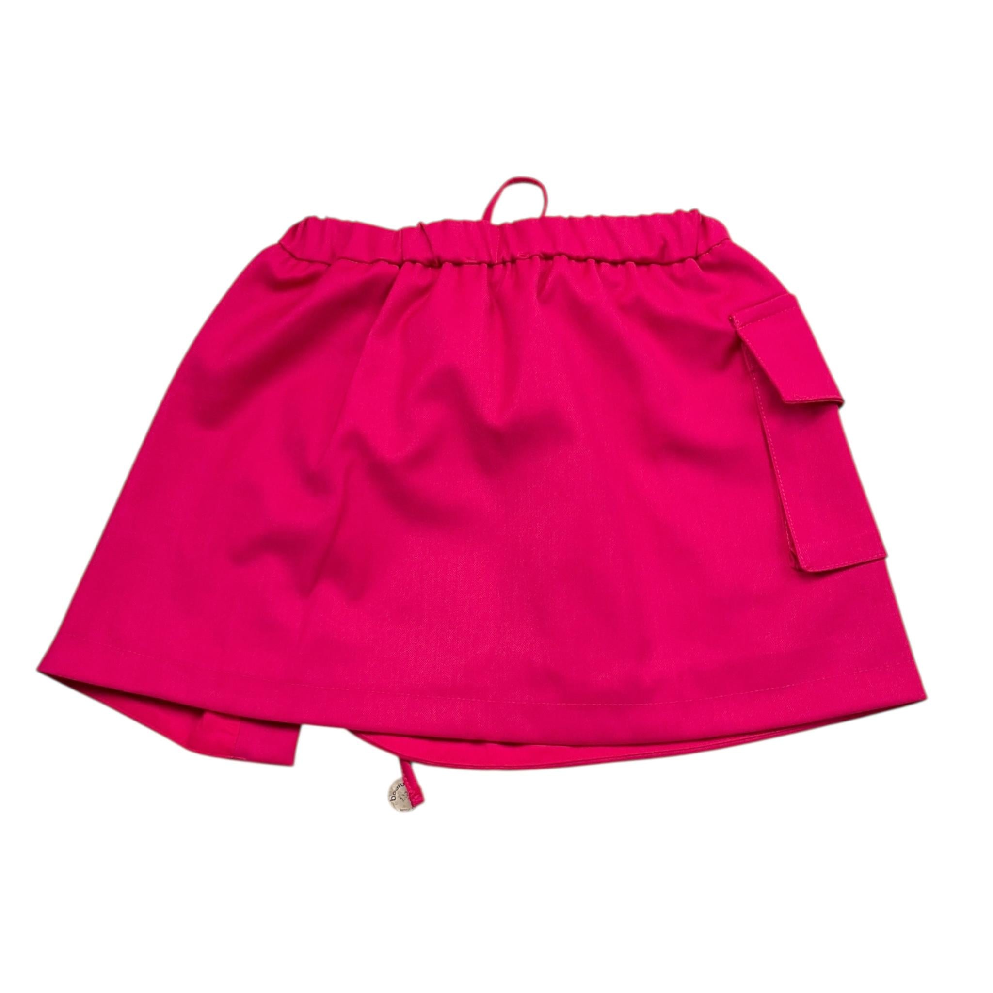 FUN & FUN gonna tinta unita con logo Fuxia per Neonata FBSK00170N FUXIA FUN & FUN 