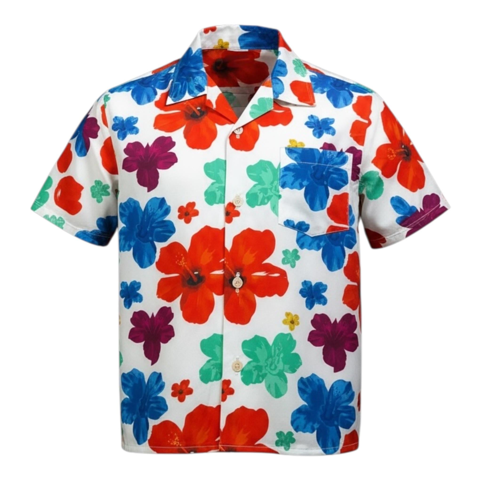 Louis Dieudonne' Camicia tinta unita con Stampa Fiori Bianco per Neonato FJFIR5IN BIANCO LOUIS DIEUDONNE' 