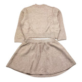 MAYORAL completo 2 pezzi maglia-gonna Beige per Bambina 4935 BEIGE MAYORAL 