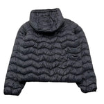 K-WAY giubbino tinta unita con cappuccio Nero per Bambino K6116FW NERO K-WAY 