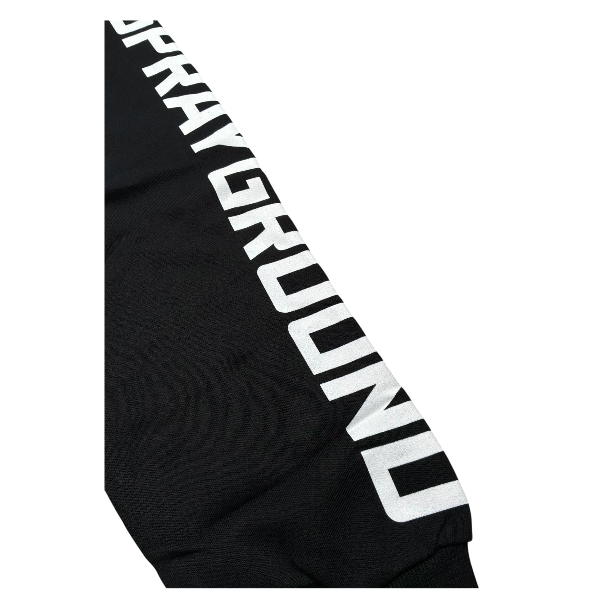 Sprayground Pantalone Tuta Tinta Unita con Stampa per Bambino SPY1113BLK NERO SPRAYGROUND 