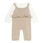 MAYORAL completo 3pz body-salopette-coprispalle Bianco per Neonata 2608 BIANCO MAYORAL 