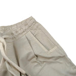 Numbers Pantalone tinta unita con Elastico In Vita Beige per Bambino RRJJR BEIGE NUMBERS 
