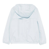 K-Way Giubbino Tinta Unita con Cappuccio per Bambina K61336W BIANCO K-WAY 