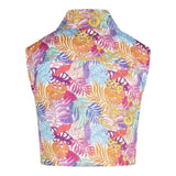 Marc Ellis Multicolor Printed Sleeveless Shirt For Girls