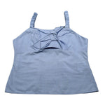 Lu Lu By Miss Grant Top Bretelline tinta unita Azzurro Polvere per Bambina LL2732 AZZURRO POLVERE LU LU BY MISS GRANT 