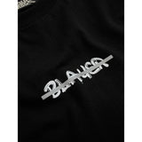 Blauer T-Shirt Girocollo Tinta Unita con Stampa per Bambina 25SBLGH02550X NERO BLAUER 