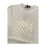 EMPORIO ARMANI shirt girocollo tinta unita con stampe Bianco per Bambino 6R4TJC BIANCO EMPORIO ARMANI 