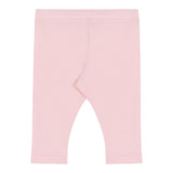 Moschino Leggins Tinta Unita con Logo per Neonata MDP03DN ROSA MOSCHINO 