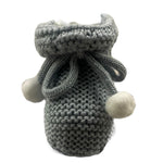 MARTIN ARANDA babbucce tintaunita con pon pon Azzurro per Neonato L02310070 AZZURRO MARTIN ARANDA 