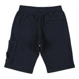 Stone Island Bermuda Tinta Unita con Logo per Bambino K1S166200006 BLU STONE ISLAND 