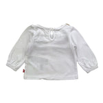 LEVI'S shirt girocollo tinta unita con stampa Bianco per Neonata 1EL412 BIANCO LEVI'S 