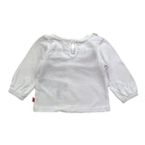 LEVI'S shirt girocollo tinta unita con stampa Bianco per Neonata 1EL412 BIANCO LEVI'S 