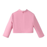 I Do Solid Color Pink Shrug For Girls