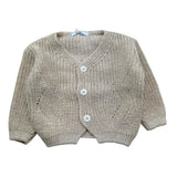 Manuel & Frank Cardigan Tinta Unita  per Neonato MF4178I BEIGE MANUEL & FRANK 