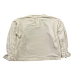 M+E' shirt girocollo tinta unita con stampa in contrasto Panna per Neonata UE0467 PANNA M+E' 