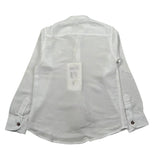 Siviglia Camicia Manica Lunga Tinta Unita con Collo Coreano per Bambino SVJSH17196 BIANCO SIVIGLIA 