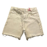 Vicolo Short Solid Color With Adjustable Waist Ivory For Girls