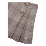 EMPORIO ARMANI gonna tinta unita con bottoni Beige per Bambina 6D3N05 BEIGE EMPORIO ARMANI 