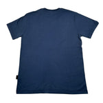 Aspesi T-Shirt Girocollo Tinta Unita con Stampa per Bambino S25051TSM7038X BLU ASPESI 