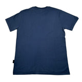 Aspesi T-Shirt Girocollo Tinta Unita con Stampa per Bambino S25051TSM7038X BLU ASPESI 
